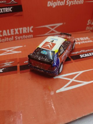 Scalextric Citroen Xsara  efecto Nieve digital Sys