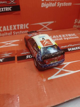 Scalextric Citroen Xsara  efecto Nieve digital Sys