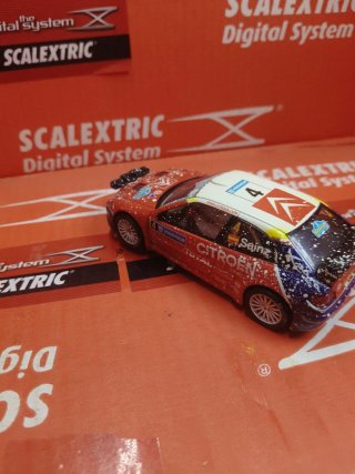 Scalextric Citroen Xsara  efecto Nieve digital Sys
