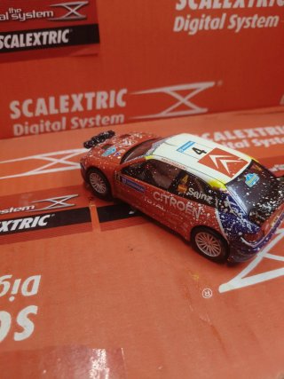Scalextric Citroen Xsara  efecto Nieve digital Sys