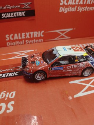 Scalextric Citroen Xsara  efecto Nieve digital Sys
