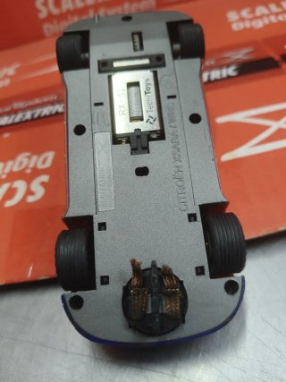 Scalextric Citroen Xsara  efecto Nieve digital Sys