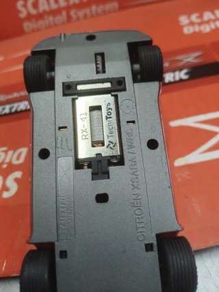 Scalextric Citroen Xsara  efecto Nieve digital Sys