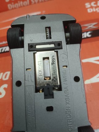 Scalextric Citroen Xsara  efecto Nieve digital Sys