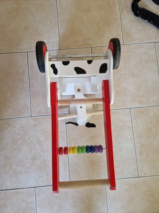 Spielba girello con abaco e ruote