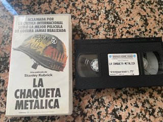 VHS La Chaqueta Metálica (Stanley Kubrick)