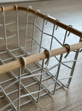 Cestino Metallico in Bambù Primark