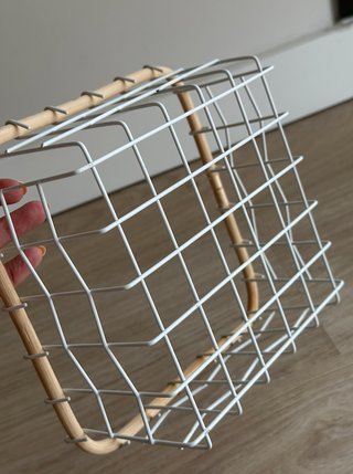 Cestino Metallico in Bambù Primark