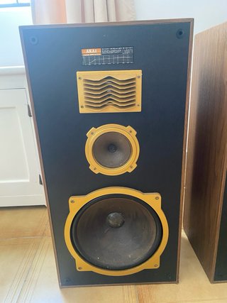 Altavoces Vintage columnas Akai