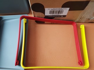 Cubo Basura Emuca 2x12L Gris con Bordes Rojo/Amari