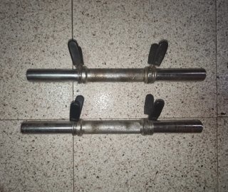 Kit Musculación: Barras y Discos