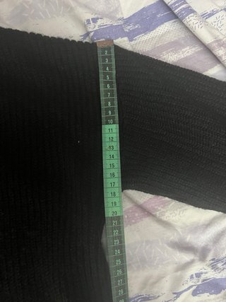 Jersey H&M negro con cordones Talla M