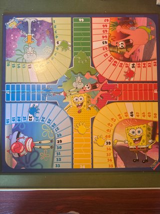 Tablero Parchís Bob Esponja