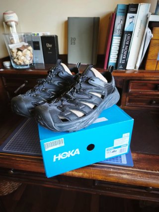 Sandalias Hoka Hopara Negras Talla 46