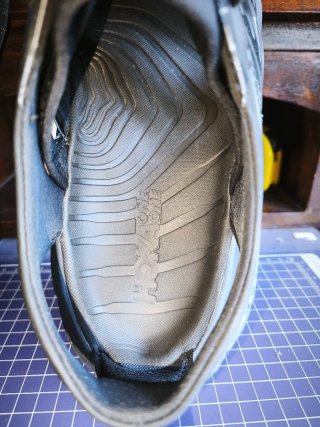 Sandalias Hoka Hopara Negras Talla 46