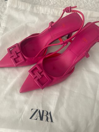 Zapatos Zara Mujer Rosa Talla 36