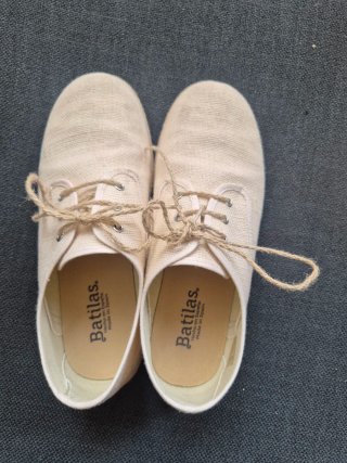 Alpargatas Batilas Beige Niño