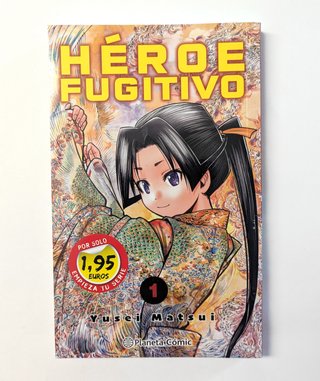 Manga Héroe Fugitivo 1