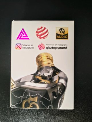 QKZ x HBB IEMs + Cable Tripowin Zombur