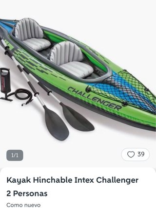 Kayak Hinchable 2 Plazas