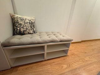 Zapatero de madera blanco (LEER ACLARACIONES)