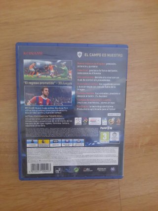 FIFA 16 y PES 2015 PS4