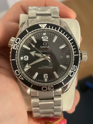 Reloj Acero Inoxidable Negro de hombre.