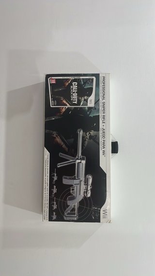 Wii Professional Sniper Rifle + Call of Duty