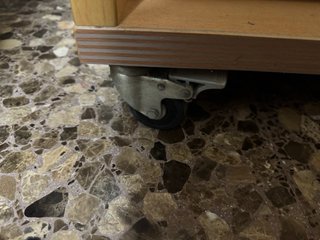 Mueble ordenador e impresora