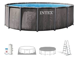 Piscina Desmontable Intex Greywood Frame