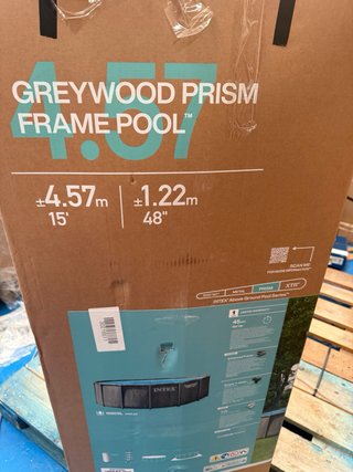 Piscina Desmontable Intex Greywood Frame