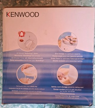 Olla vapor Kenwood 3 niveles