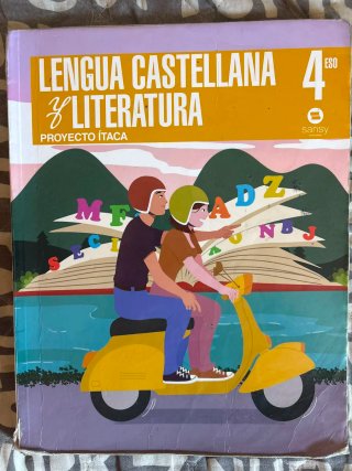 Se venden libros de cuarto de la eso mixto