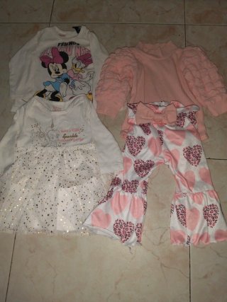Lote Ropa Bebé Niña 0-6 Meses