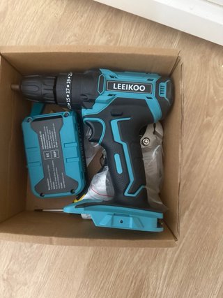 Taladro Atornillador Inalámbrico LEEIKOO 21V