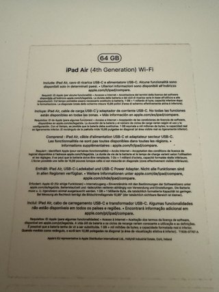 Apple iPad Air 4ª Gen