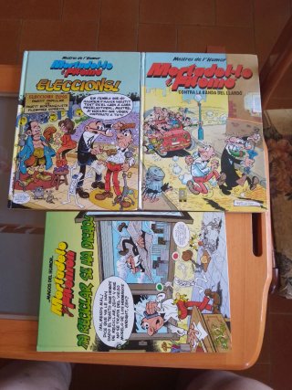 Lote 3 Cómics Mortadelo y Filemón