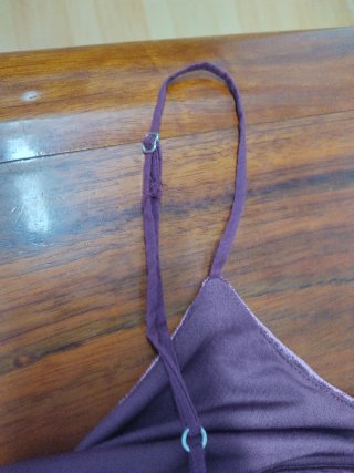 Vestido Terciopelo Morado Talla S