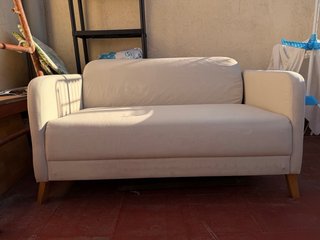 Sofá Ikea Beige 2 Plazas