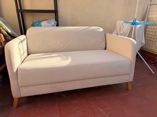 Sofá Ikea Beige 2 Plazas
