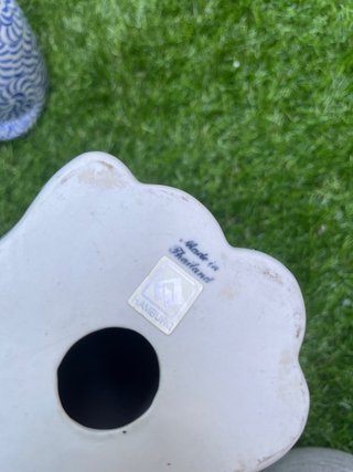 Coppia di gatti in ceramica Hamburg Thailand