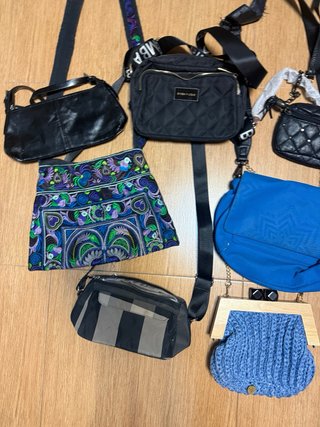 Lote de 7 bolsos