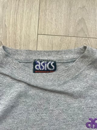 Camiseta Asics Vintage Gris Talla M