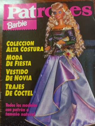 Rivista Barbie Modelli Alta Moda