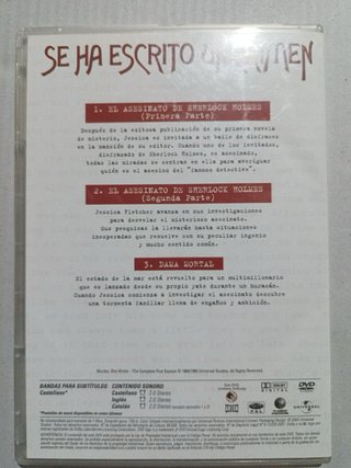 DVD Se Ha Escrito Un Crimen - Vol. 1