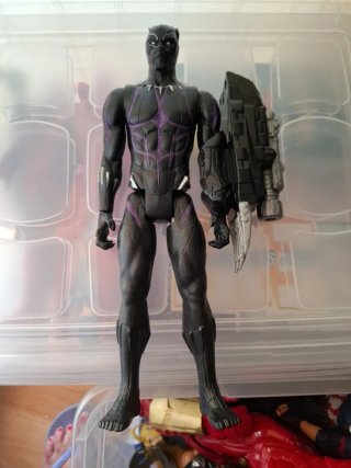 Figura Black Panther Superhéroe