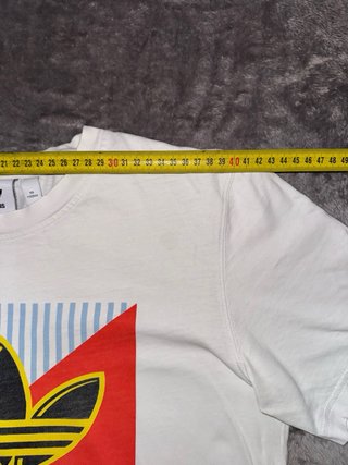 Camiseta Vintage Classic Adidas Logo Triángulo