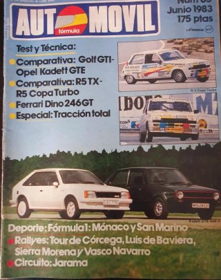 Revistas Automovil (1982,1983,1987)
