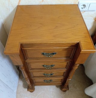 Dormitorio de madera