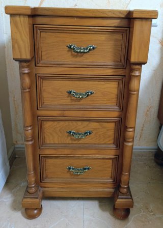 Dormitorio de madera